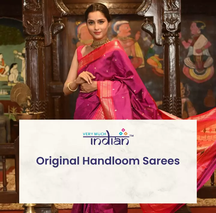 Explore The Classy Range Of Handloom Sarees