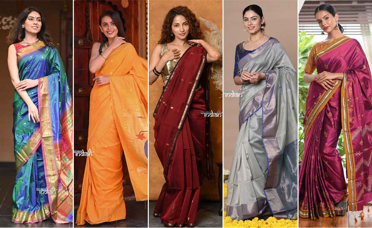 5 Timeless Traditional Indian Sarees You Can Find in the USA