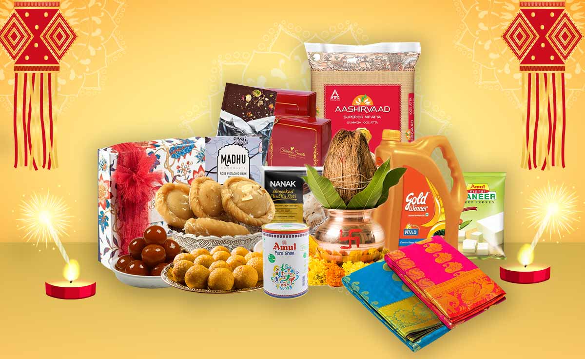 Diwali Essentials from Quicklly: Where Every Delivery is a Celebration of Tradition